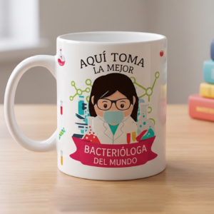 mug profesion bacterióloga
